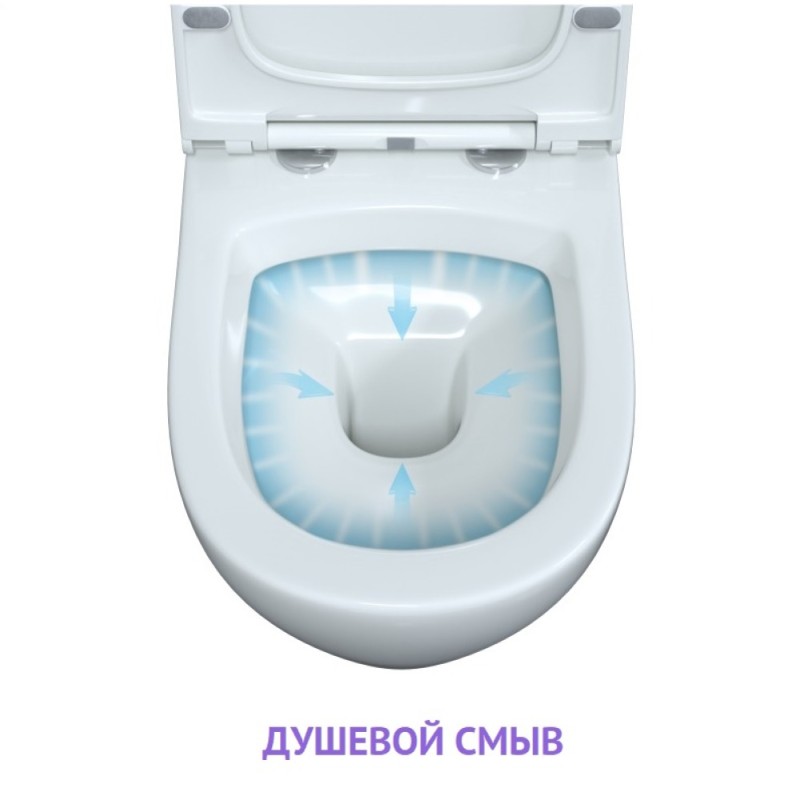 Комплект BERGES для монтажа подвесного унитаза: инсталляция NOVUM525, кнопка R2 матовый хром, унитаз OKUS, сиденье дюропласт Toma Slim SO