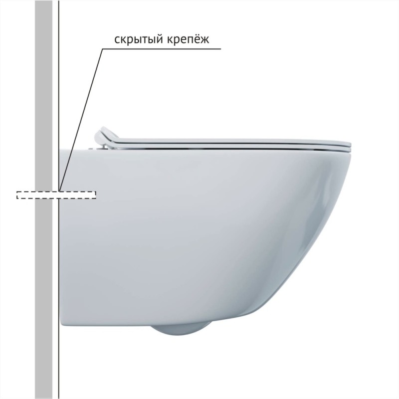 Комплект BERGES: инсталляция АТОМ 410 кнопка Atom Line хром глянец, унитаз PUMA XL Rimless, сидение дюропласт Toma Slim SO, микролифт, быстросъём