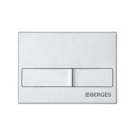 Комплект BERGES: инсталляция NOVUM кнопка L2 матовый хром, унитаз SIGMA Rimless 52 см, сиденье дюропласт микролифт, быстросъём