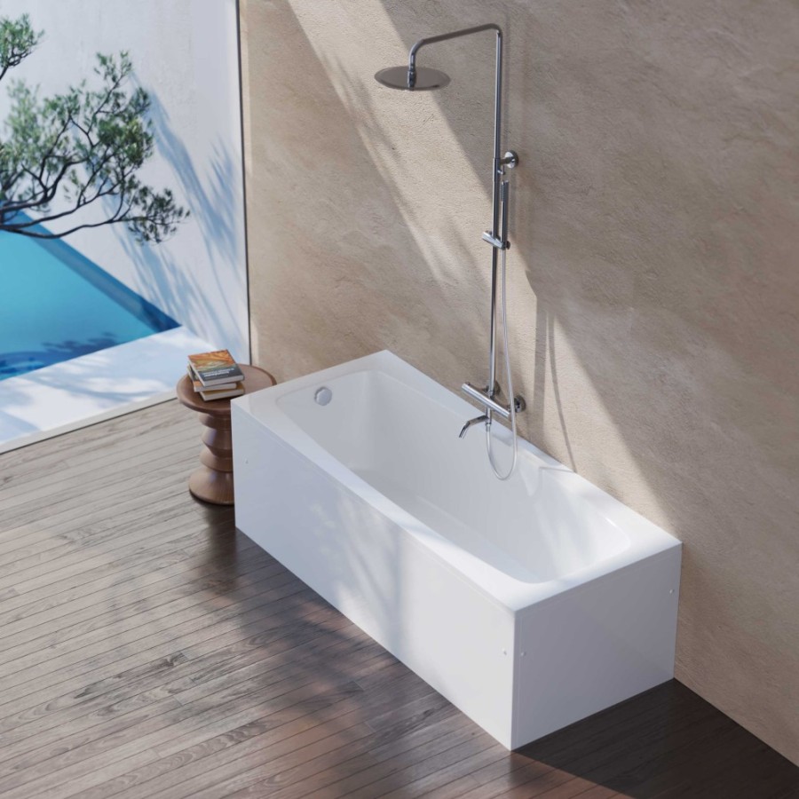 Ванна BERGES акриловая FEYA 170x70 с каркасом