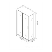 Душевой уголок BERGES LEGOS LS-2 1000х800