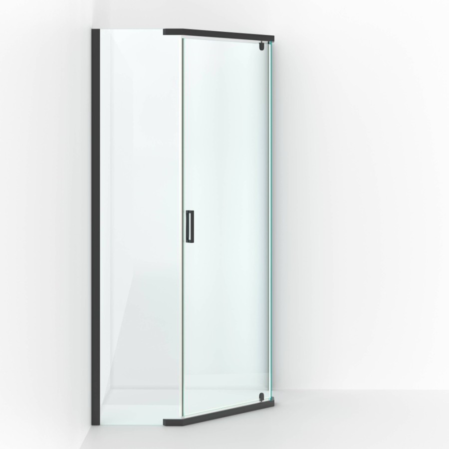 Душевой уголок BERGES BERGES SOLO T Black 900х900