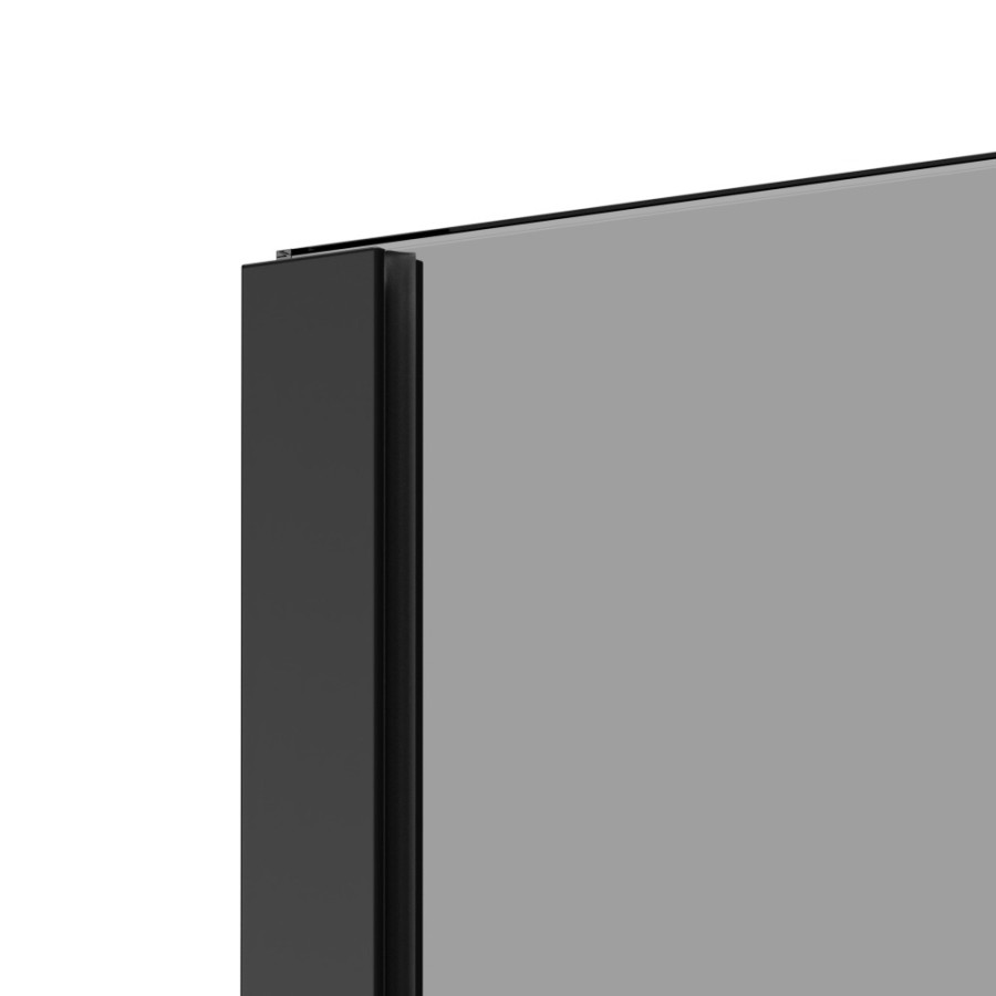 Душевая стенка SKY BLACK 900 тонированное стекло