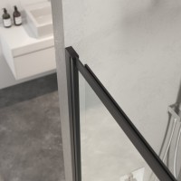 Душевая шторка RIVER S Slider Black 980