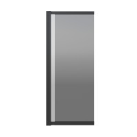 Душевая шторка RIVER S Slider Black 980 тонированное стекло