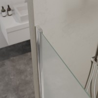 Душевая шторка RIVER S 900 матовое стекло