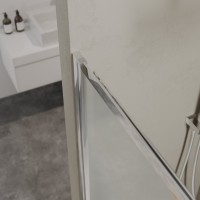 Душевая шторка RIVER S Slider 980 матовое стекло
