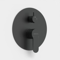 Душевой комплект BERGES NARDIS 2R BLACK, черный матовый
