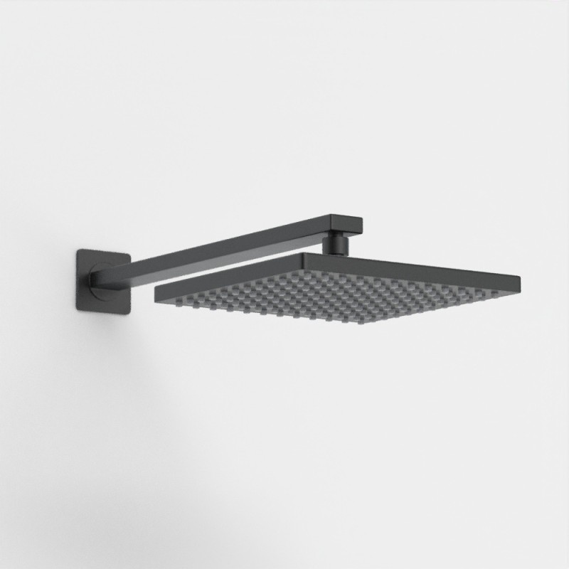 Душевой комплект BERGES NARDIS 3S BLACK, черный матовый