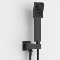 Душевой комплект BERGES NARDIS 3S BLACK, черный матовый