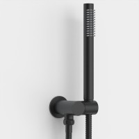 Душевой комплект BERGES VENTAS 2R BLACK, черный матовый