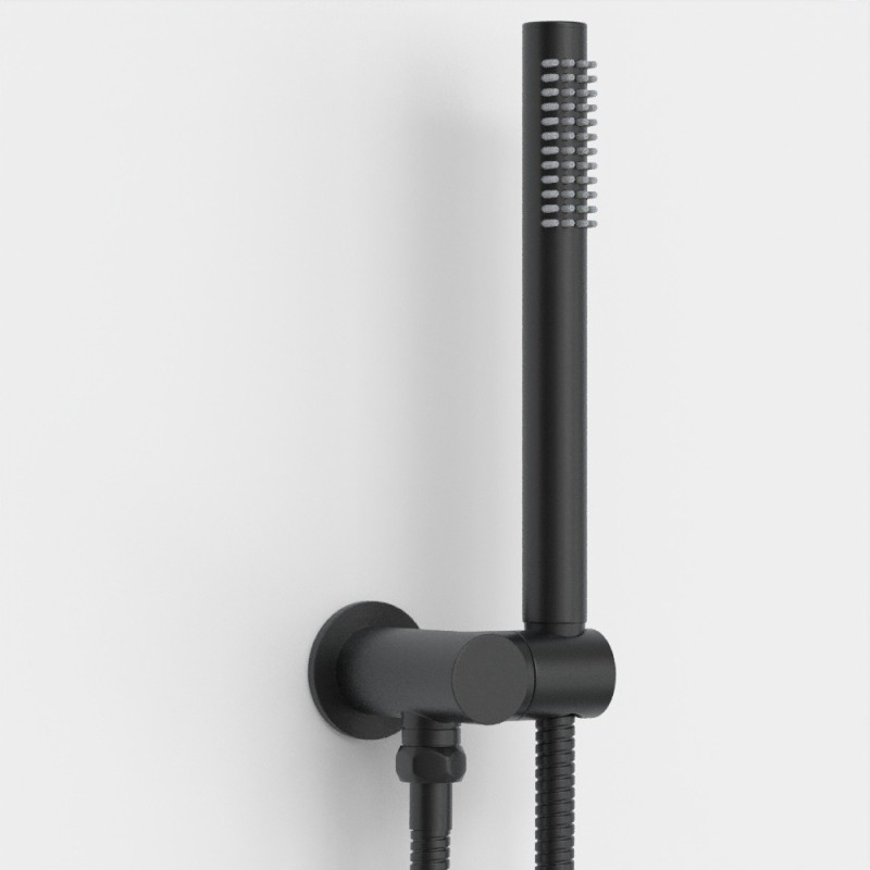 Душевой комплект BERGES VENTAS 2R BLACK, черный матовый