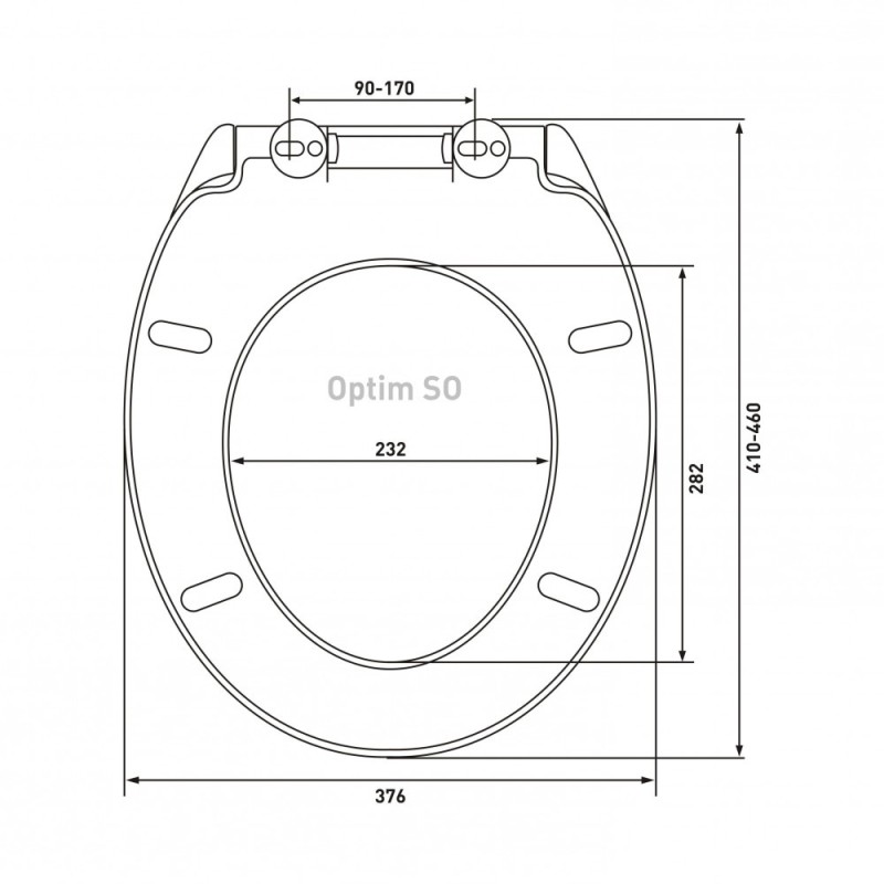 Унитаз BERGES подвесной ALBIT S Rimless 52 см, сиденье Optim SO, микролифт, быстросъем