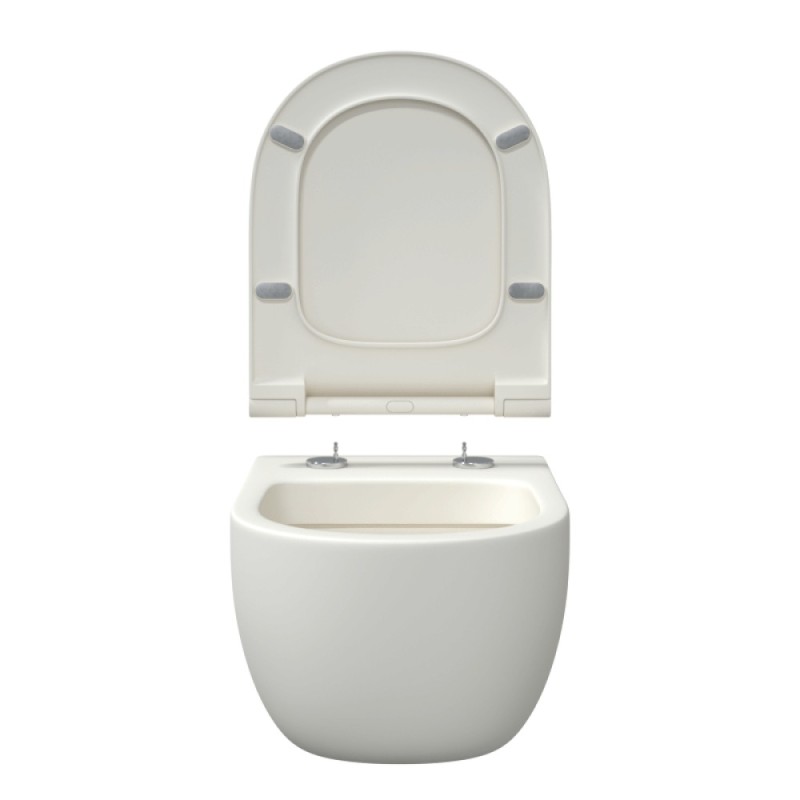 EGO XL, матовый белый, микролифт, быстросъёмное