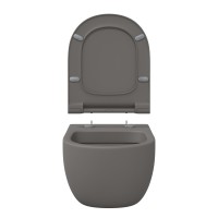 EGO XL, матовый серый, микролифт, быстросъёмное