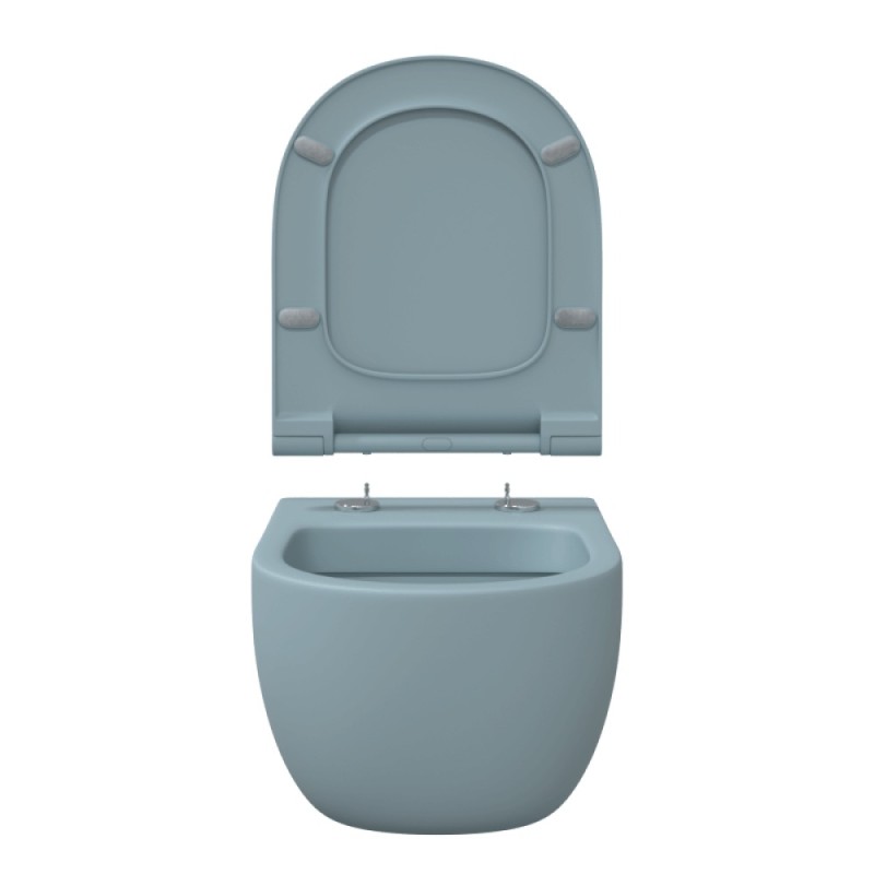 EGO XL, матовый голубой, микролифт, быстросъёмное