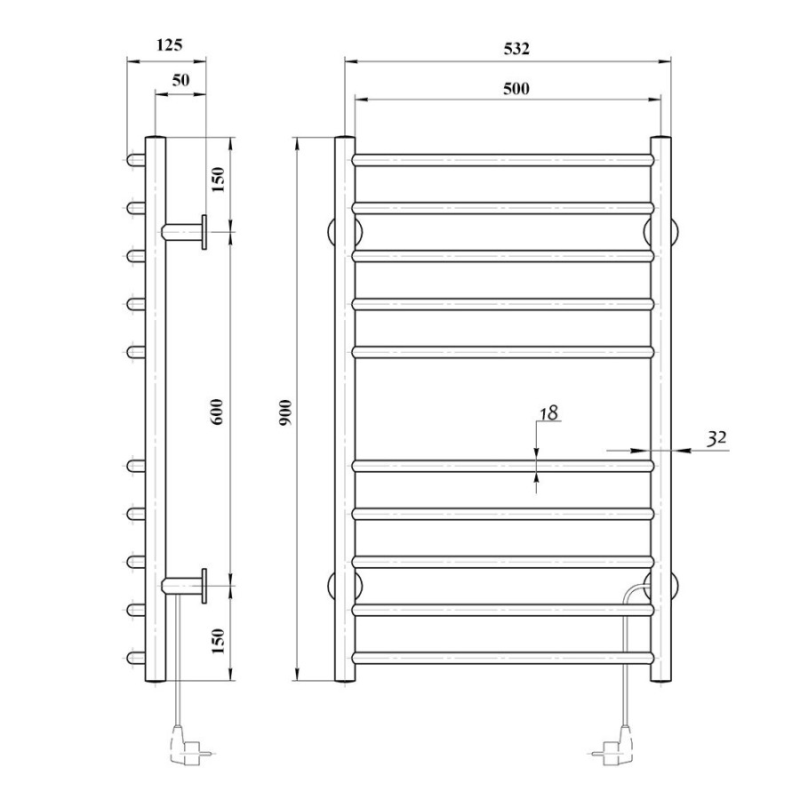Душевой лоток Berges SUPER Slim 700
