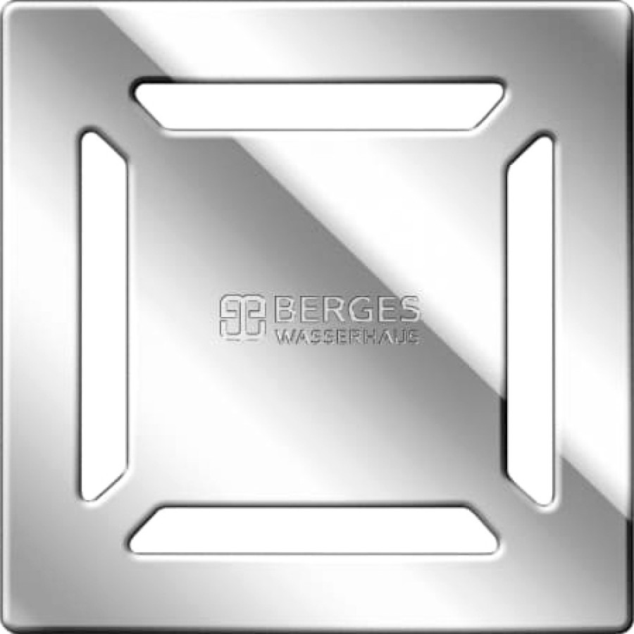 Душевой трап Berges PLATZ Norma 150х150