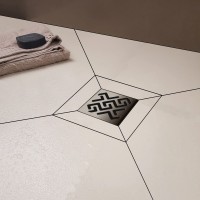 Душевой трап Berges PLATZ Antik 100х100