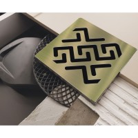 Душевой трап Berges PLATZ Antik 150*150