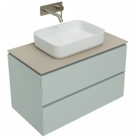 Тумба под раковину Allen Brau Infinity 1.21001.PWM, 85 см, подвесная, папирус матовый