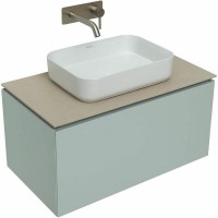 Тумба под раковину Allen Brau Infinity 1.21002.PWM, 85 см, подвесная, папирус матовый