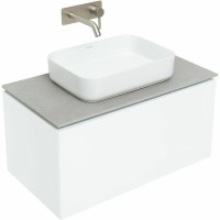 Тумба под раковину Allen Brau Infinity 1.21002.WM, 85 см, подвесная, белый матовый