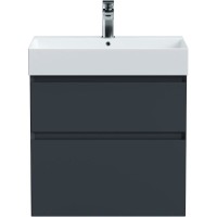 Тумба под раковину Allen Brau Infinity 1.210024.AM, 60 см, подвесная, антрацит матовый