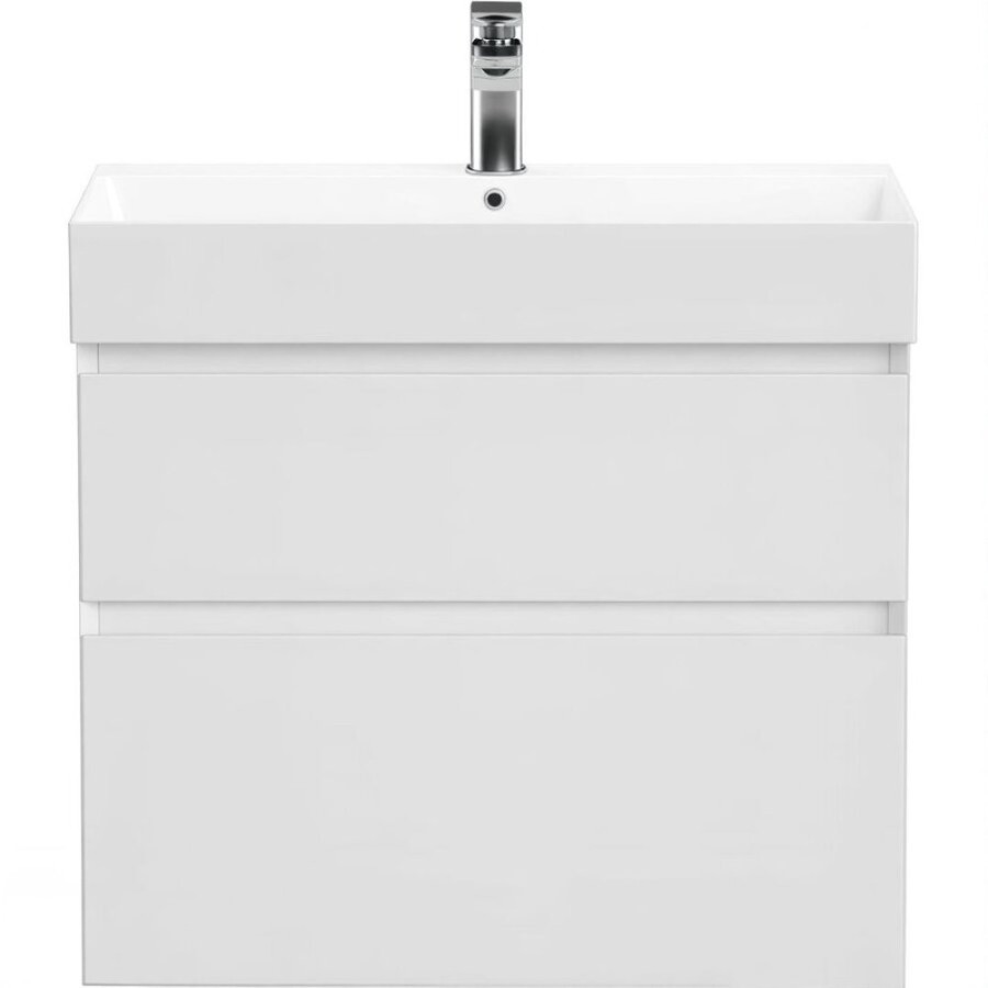 Тумба под раковину Allen Brau Infinity 1.210025.WM, 70 см, подвесная, белый матовый