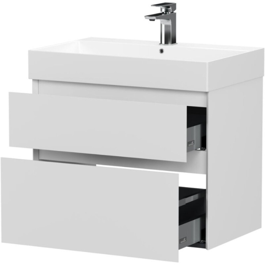 Тумба под раковину Allen Brau Infinity 1.210025.WM, 70 см, подвесная, белый матовый