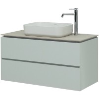 Тумба под раковину Allen Brau Infinity 1.21003.PWM, 100 см, подвесная, папирус матовый