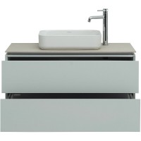 Тумба под раковину Allen Brau Infinity 1.21003.PWM, 100 см, подвесная, папирус матовый