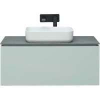 Тумба под раковину Allen Brau Infinity 1.21004.PWM, 100 см, подвесная, папирус матовый