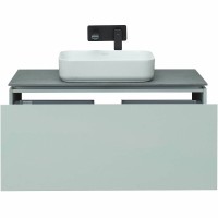 Тумба под раковину Allen Brau Infinity 1.21004.PWM, 100 см, подвесная, папирус матовый