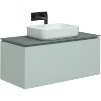 Тумба под раковину Allen Brau Infinity 1.21004.PWM, 100 см, подвесная, папирус матовый