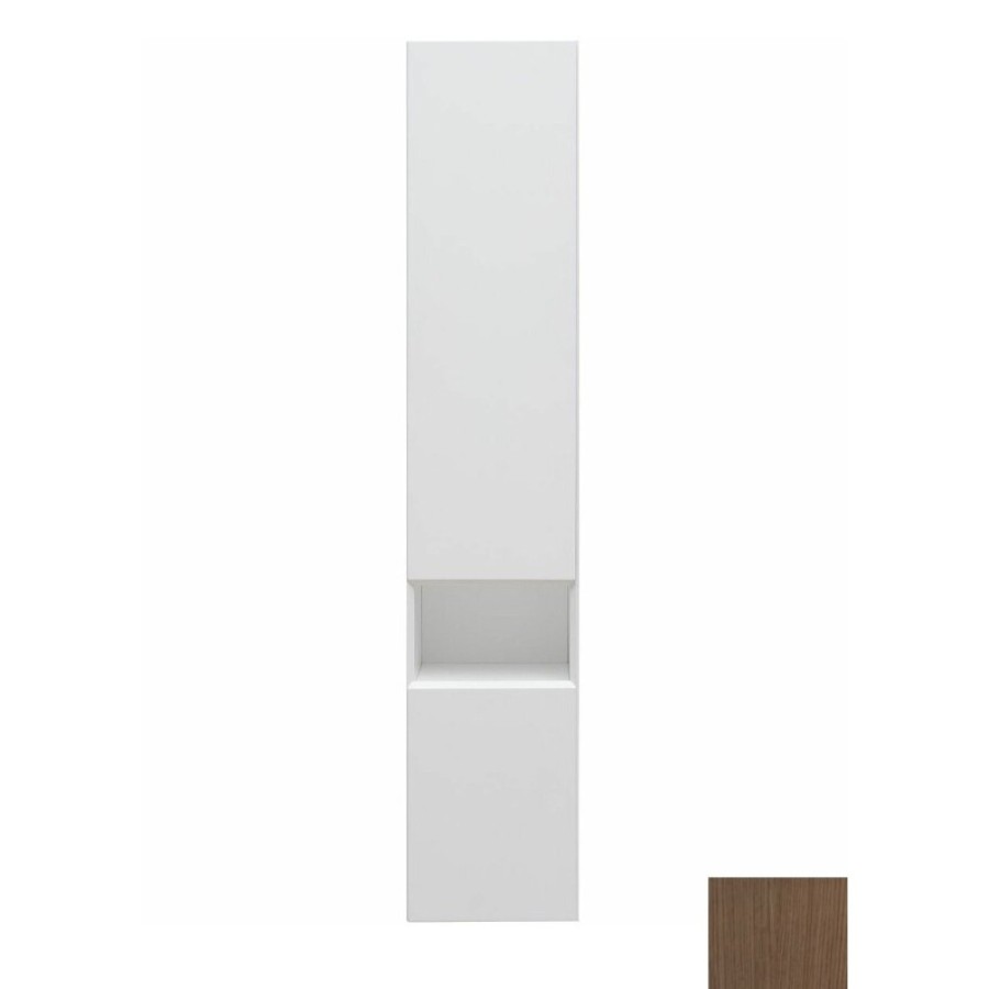 Шкаф-пенал Allen Brau Infinity 1.21010.NO, 35 см, подвесной, левый, natural oak