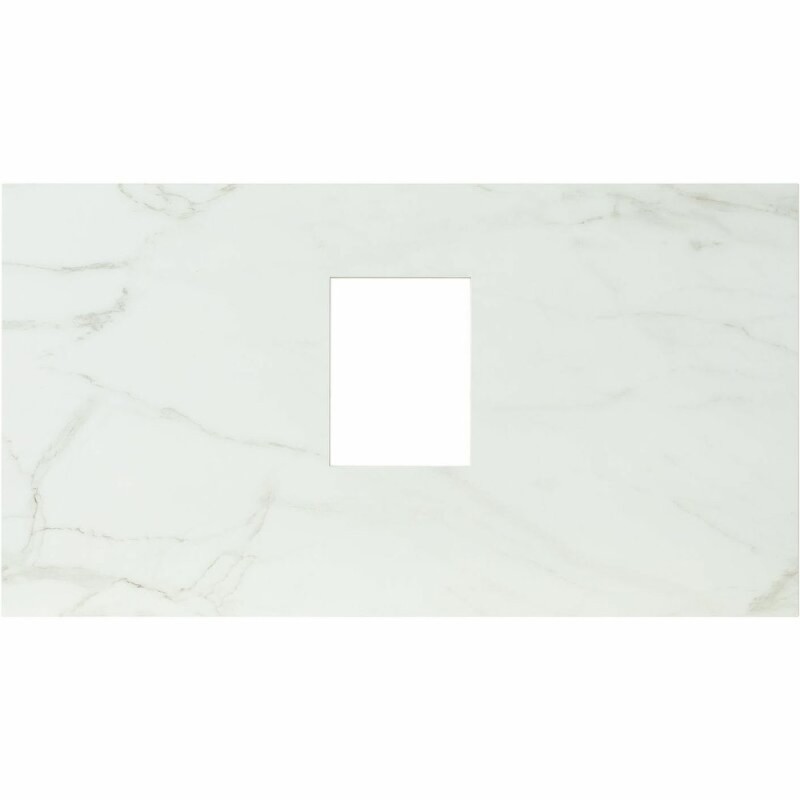 Столешница Allen Brau Infinity 1.21011.M, 85 х 46 см, керамогранит, мрамор
