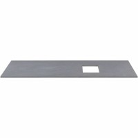 Столешница Allen Brau Infinity 1.21014.G, 120 х 46 см, керамогранит, правая, графит