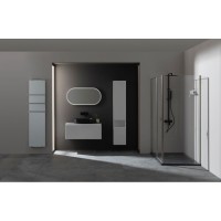 Зеркало Allen Brau Infinity 50 см, с подсветкой, с сенсорным выключателем, белый, 1.21016.WT