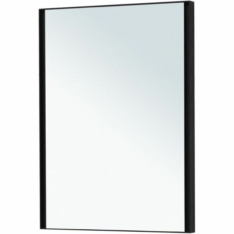Зеркало Allen Brau Infinity 1.21018.BL, 60 см, с LED-подсветкой, с сенсорным выключателем, черный