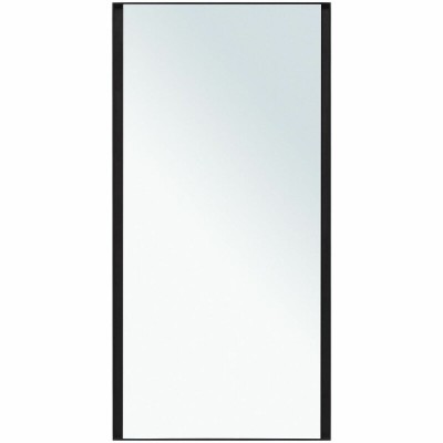 Зеркало Allen Brau Infinity 1.21021.BL, 50 см, с LED-подсветкой, с сенсорным выключателем, черный