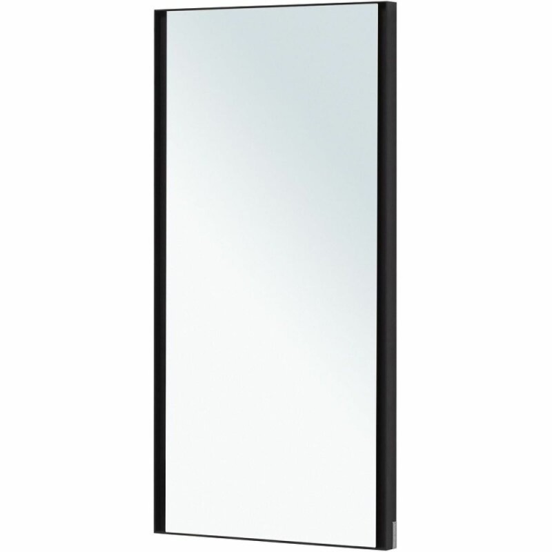 Зеркало Allen Brau Infinity 1.21021.BL, 50 см, с LED-подсветкой, с сенсорным выключателем, черный