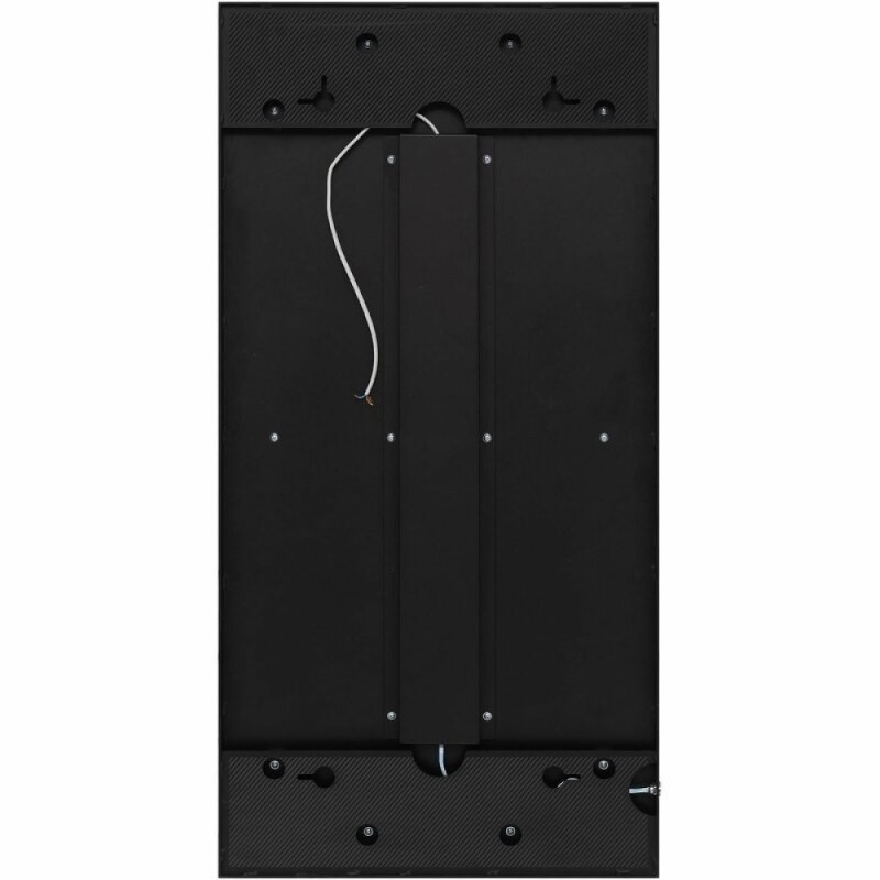 Зеркало Allen Brau Infinity 1.21021.BL, 50 см, с LED-подсветкой, с сенсорным выключателем, черный