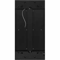 Зеркало Allen Brau Infinity 1.21021.BL, 50 см, с LED-подсветкой, с сенсорным выключателем, черный