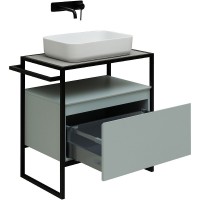 Тумба под раковину Allen Brau Priority 1.31001.PWM, 70 см, напольная, папирус матовый