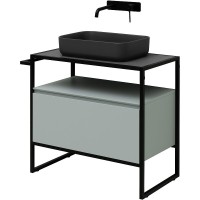 Тумба под раковину Allen Brau Priority 1.31002.PWM, 80 см, напольная, папирус матовый