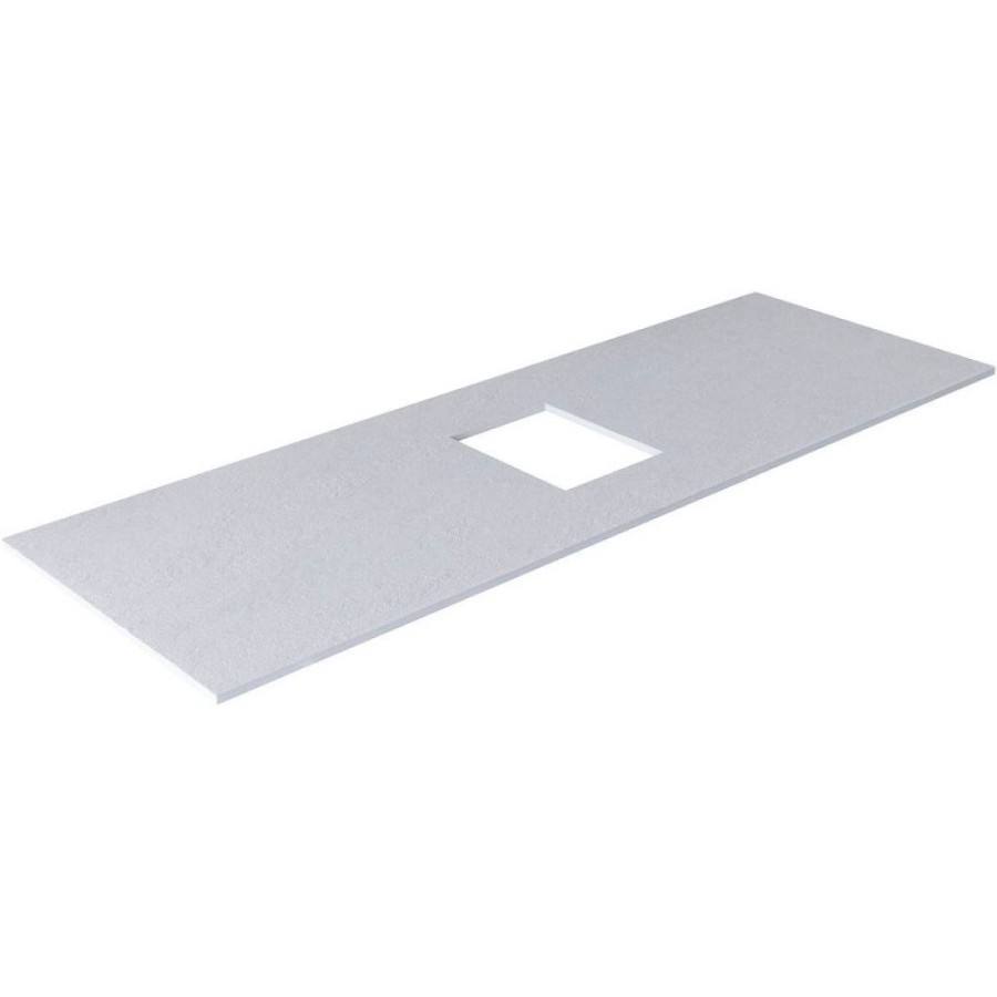 Столешница Allen Brau Priority 1.31012.G-S, 115.8 х 40.8 см, керамогранит, серый структ