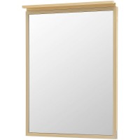 Зеркало Allen Brau Priority 1.31013.03, 60 см, с LED-подсветкой, латунь браш
