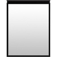 Зеркало Allen Brau Priority 1.31013.BB, 60 см, с LED-подсветкой, черный браш