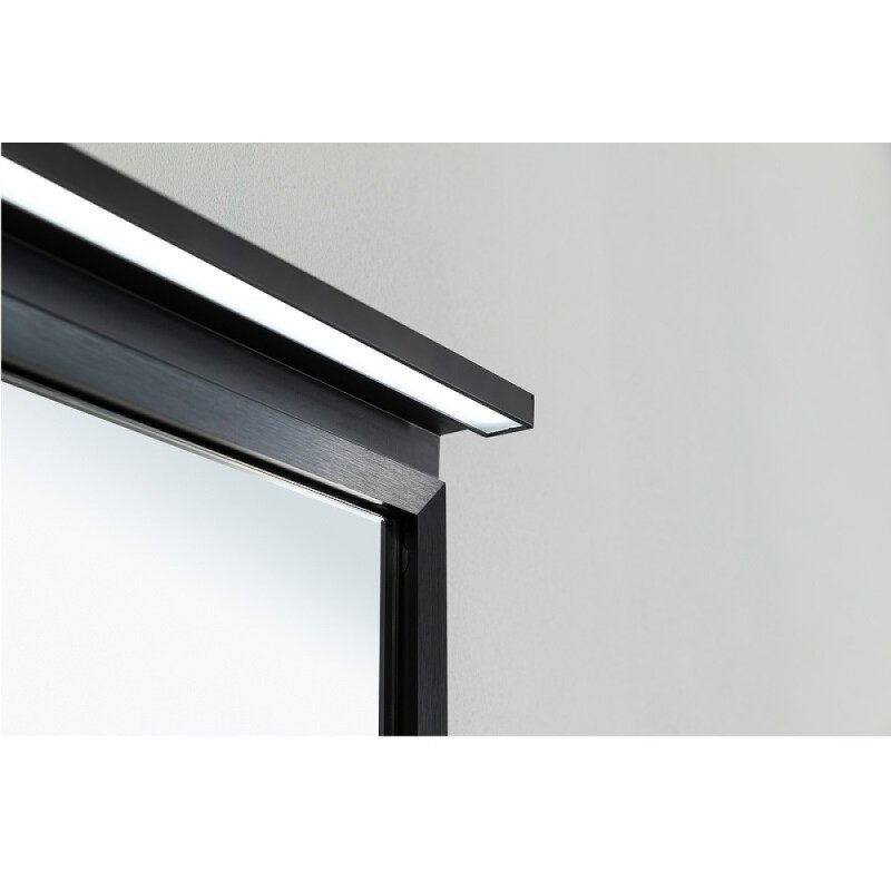 Зеркало Allen Brau Priority 1.31013.BB, 60 см, с LED-подсветкой, черный браш